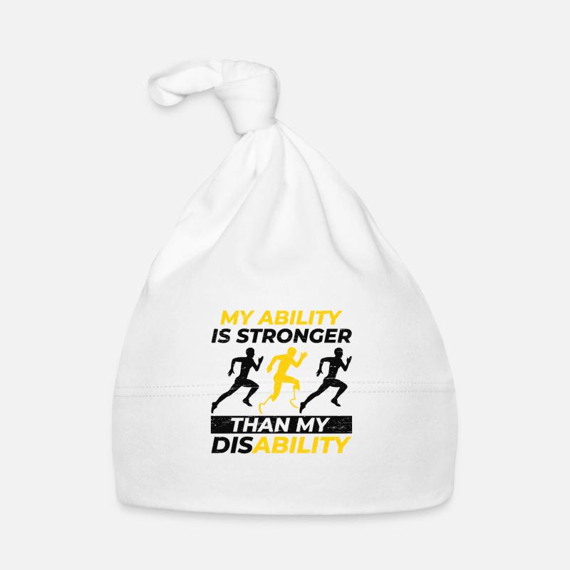 Ability is more Organic Baby Cap