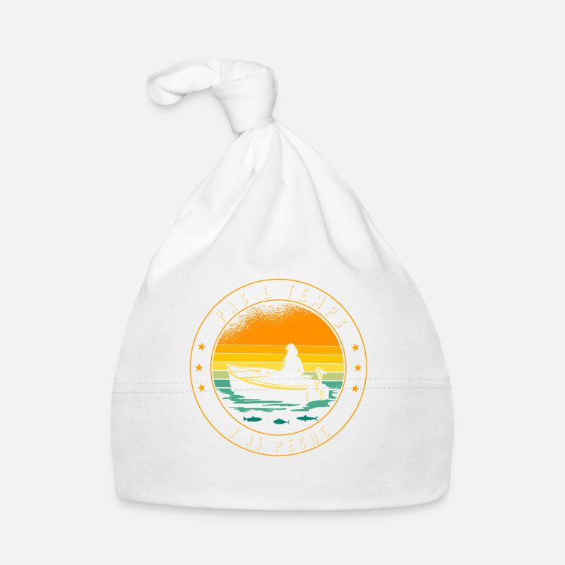 Pas L'Temps J'ai Pêche cadeau pour Hommes Bonnet bio Bébé