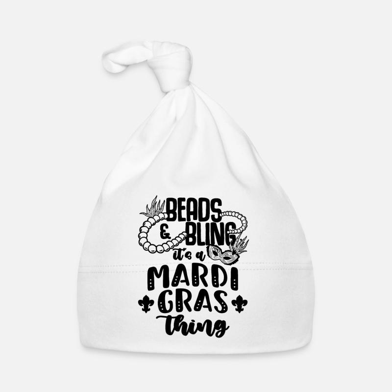 Perles & Bling C’est un perlage Perle de bijoux perlée Bonnet bio Bébé