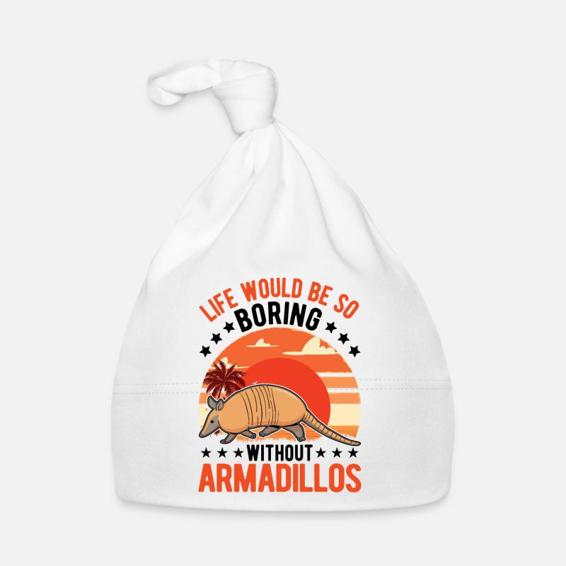 Armadillo Geschenk Gürteltier Baby Bio-Mütze