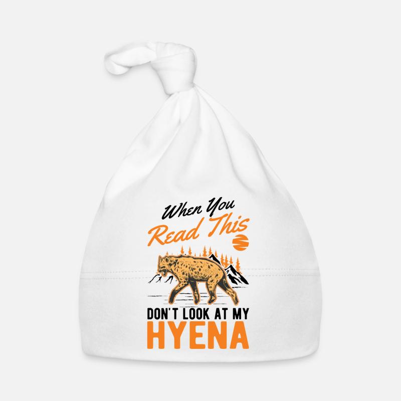 Hyäne Geschenk Erdwolf Hyena Baby Bio-Mütze