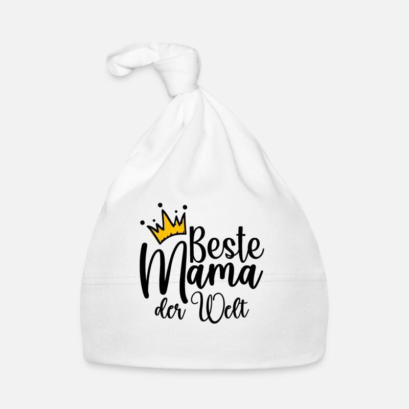 Beste Mama Der Welt Baby Bio-Mütze
