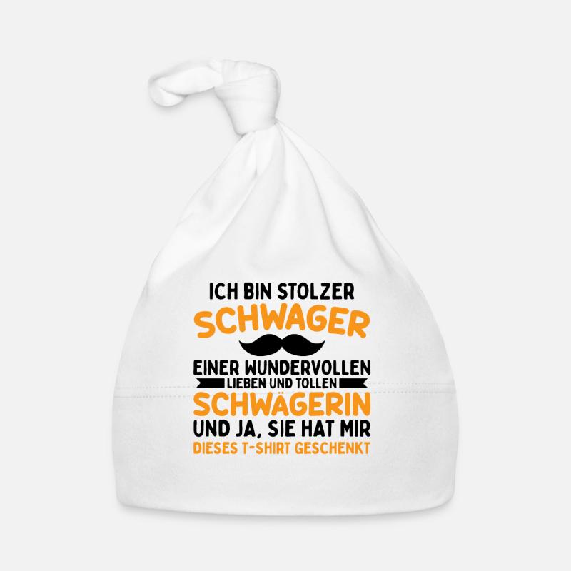 Stolzer Schwager Baby Bio-Mütze