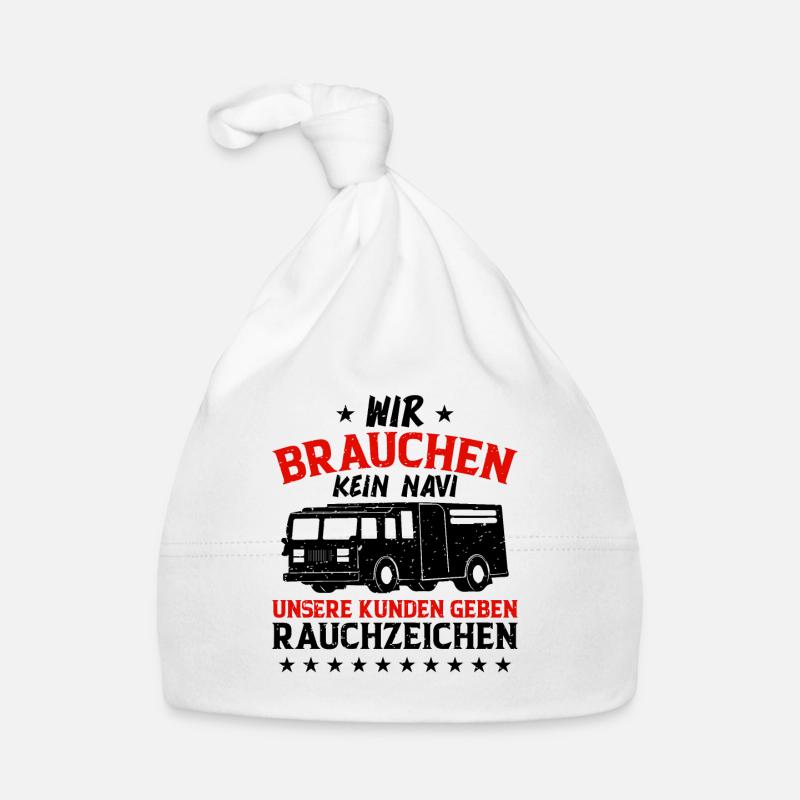 Wir Brauchen Kein Navi Baby Bio-Mütze