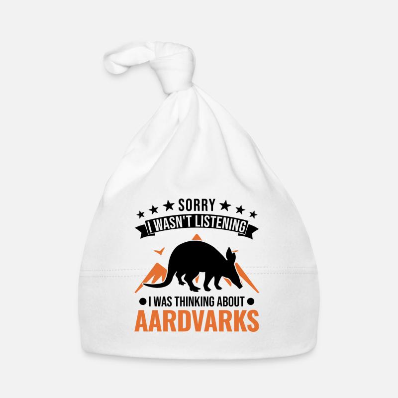 Erdferkel Geschenk Aardvark Baby Bio-Mütze