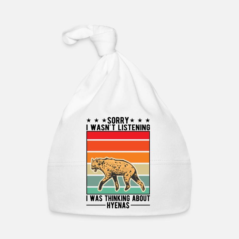 Hyäne Geschenk Erdwolf Hyena Baby Bio-Mütze