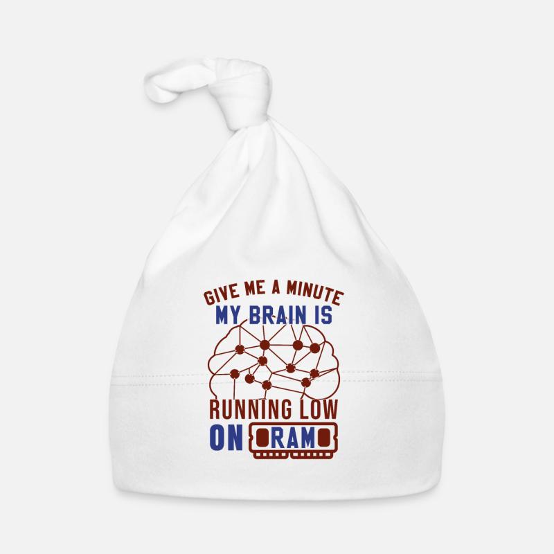 Support informatique amusant Bonnet bio Bébé