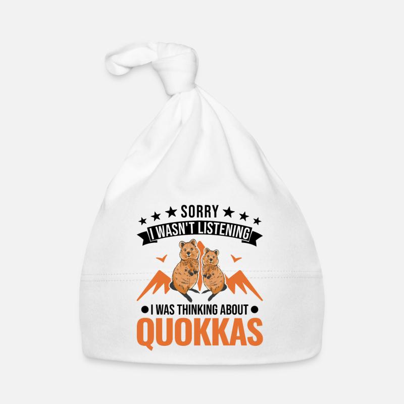 Quokka Gift Kangourou à queue courte Bonnet bio Bébé