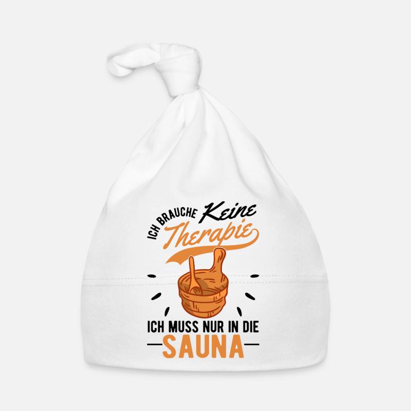 Sauna Therapy Sauna Master Sauna-goers Organic Baby Cap