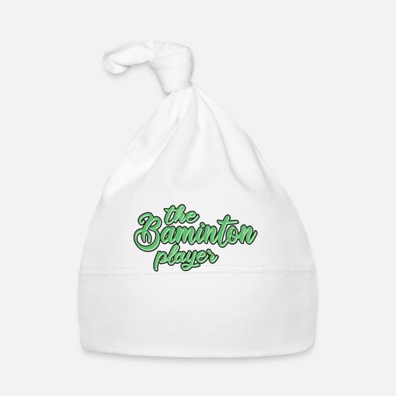 Le joueur de badminton Bonnet bio Bébé