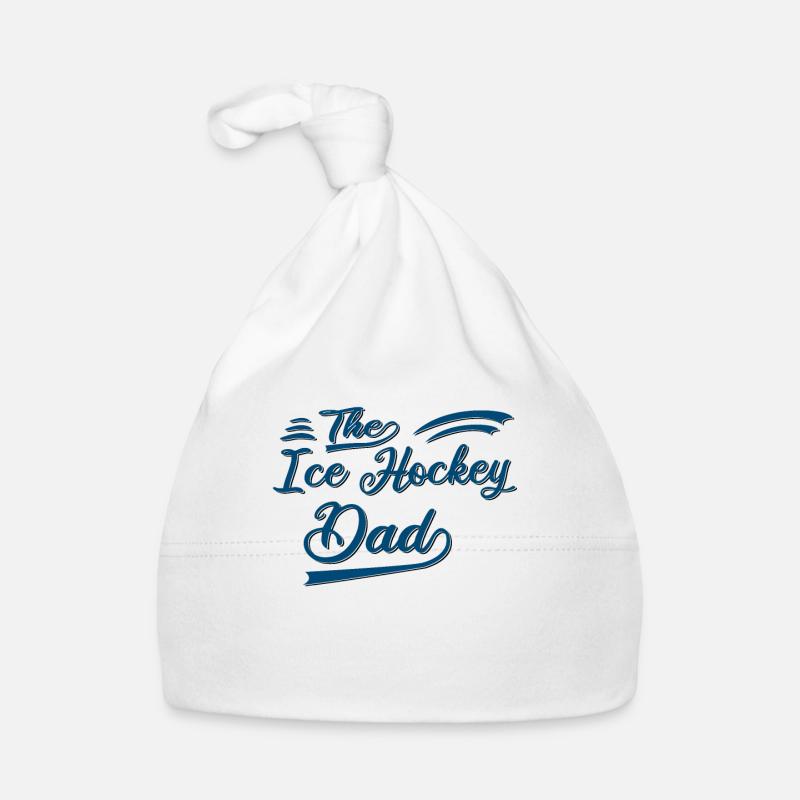 Der Eishockey Papa Baby Bio-Mütze