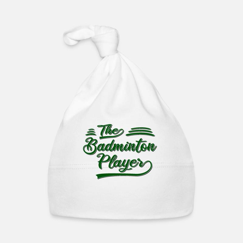 Le joueur de badminton Bonnet bio Bébé