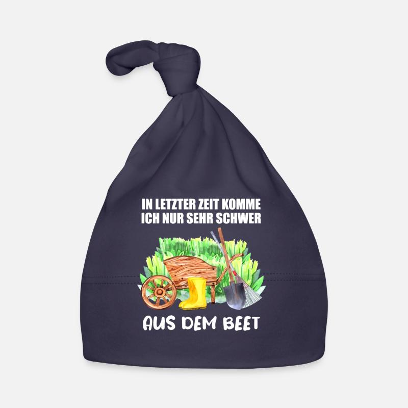 Garten Beet Lustiger Spruch Gärtner Geschenkidee Baby Bio-Mütze