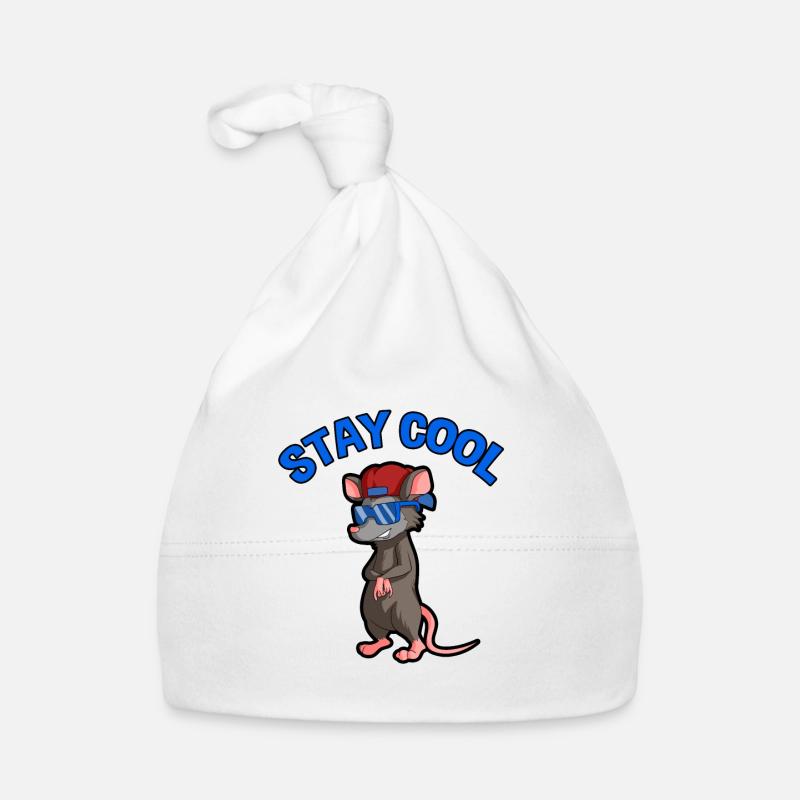 Possum design for opossum lovers and possum Organic Baby Cap