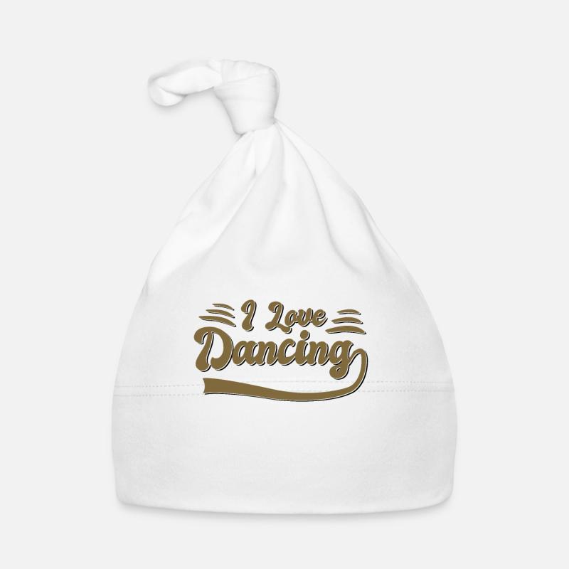 I love dancing Organic Baby Cap