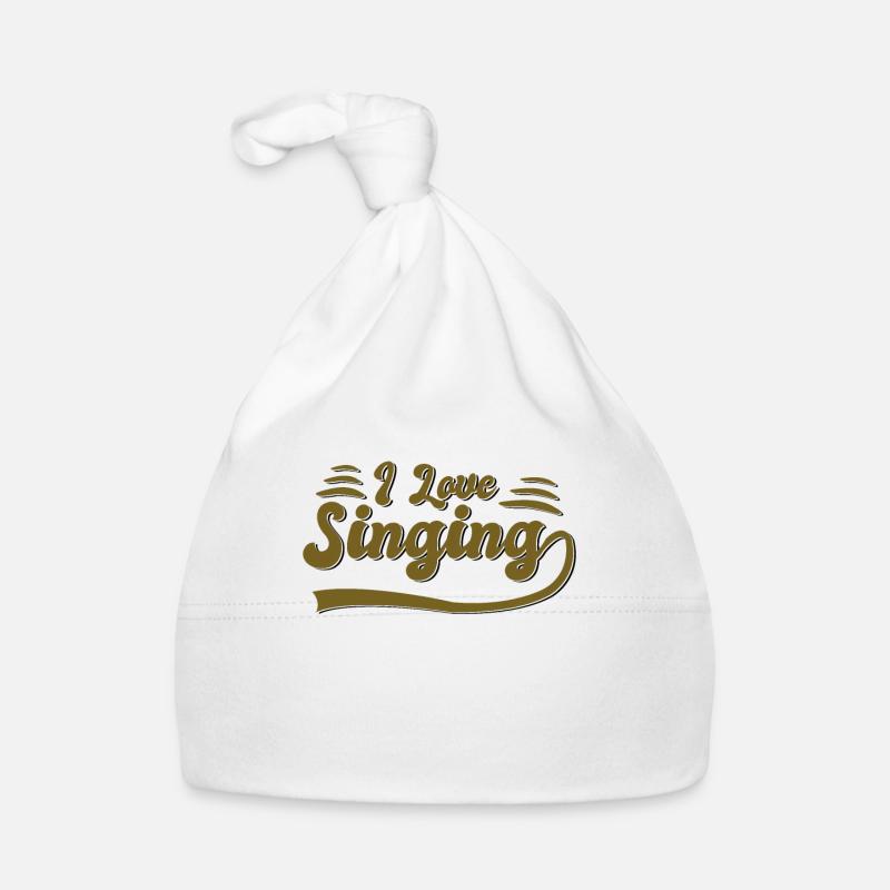 I love singing Organic Baby Cap