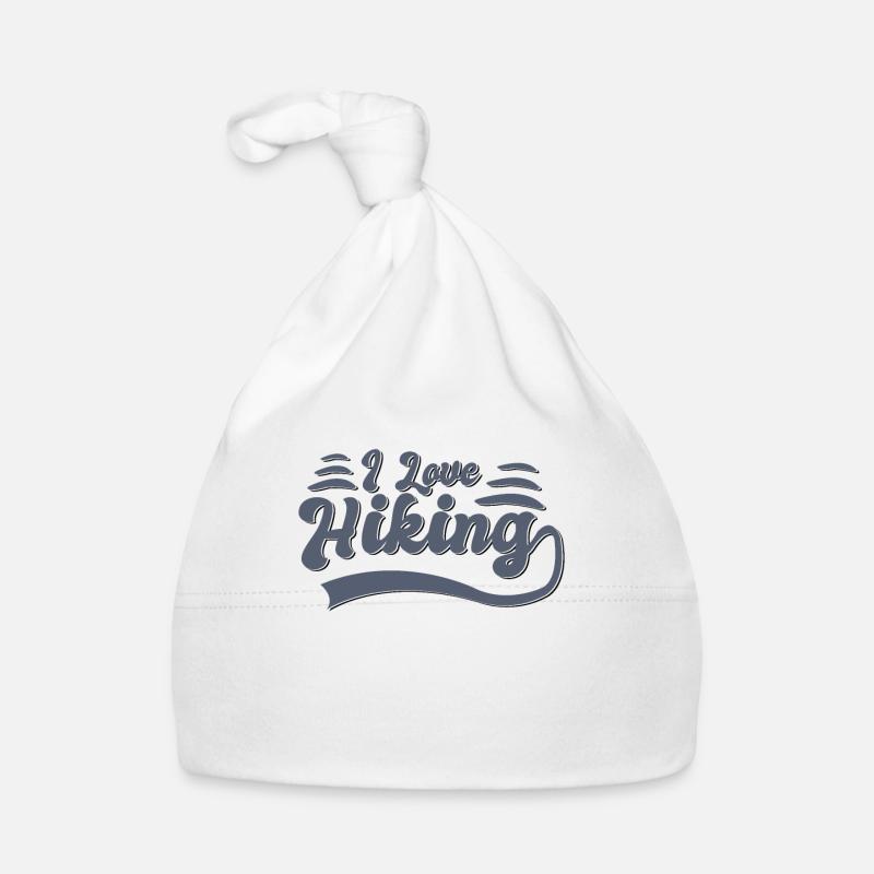 Ich liebe Wandern Baby Bio-Mütze