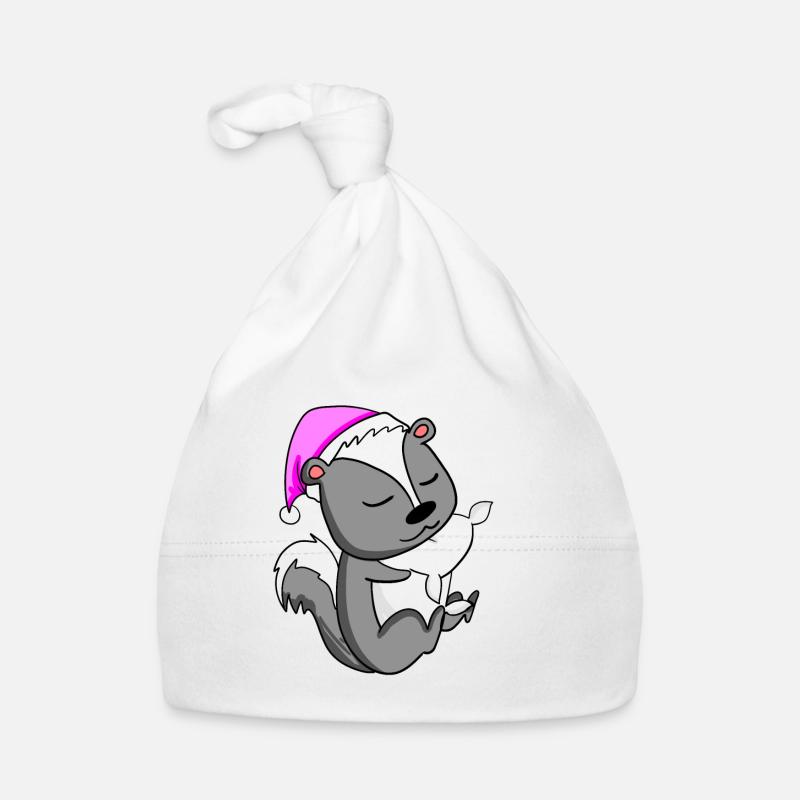 Stinktier Baby Bio-Mütze