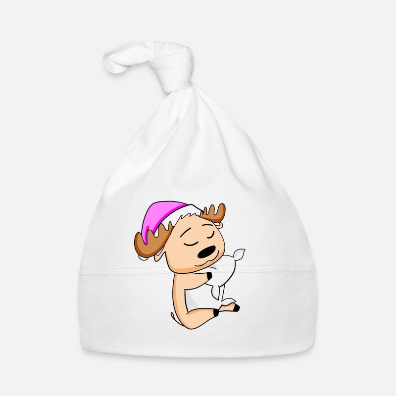 Elch Baby Bio-Mütze