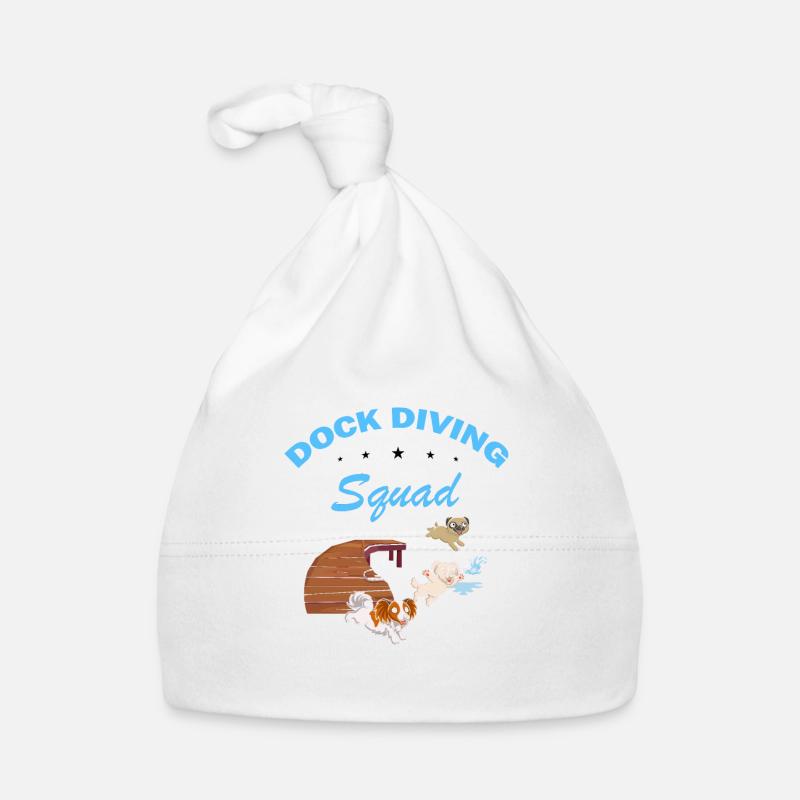 Dock Diving Design for Dog Jumping and Dock Dog Organic Baby Cap