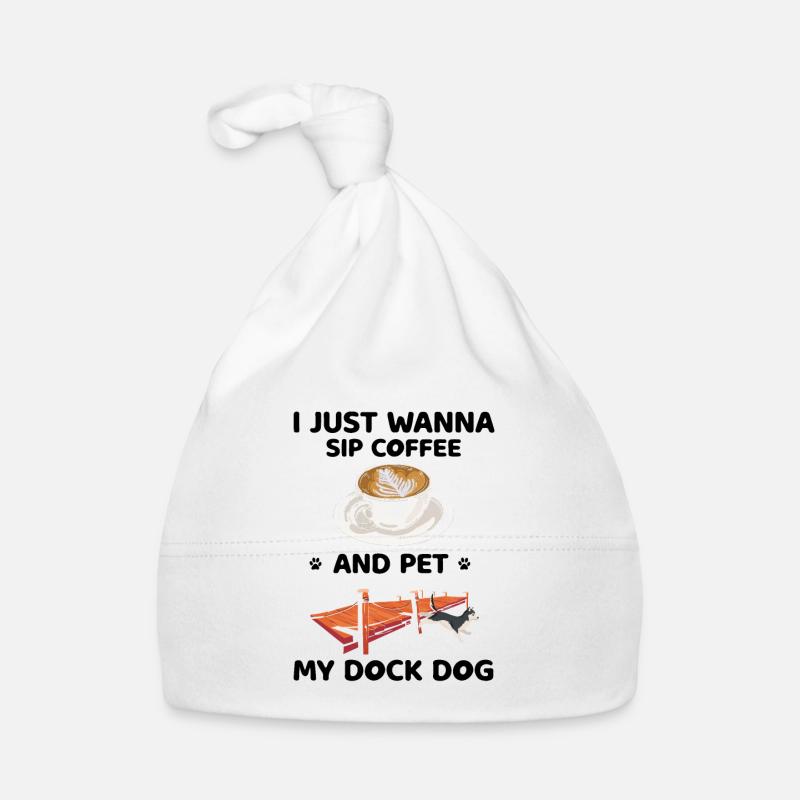 Dock Diving Design for Dog Jumping and Dock Dog Organic Baby Cap