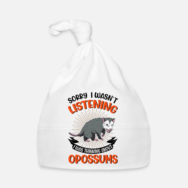 Opossum Geschenk Possum Beutelratte Baby Bio-Mütze