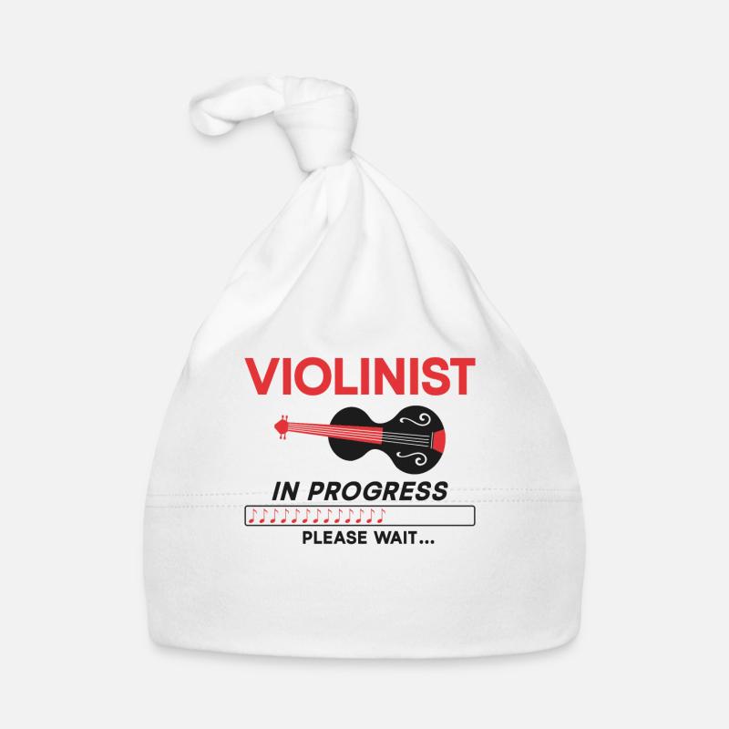 Violon Violoniste Violoniste En Bonnet bio Bébé