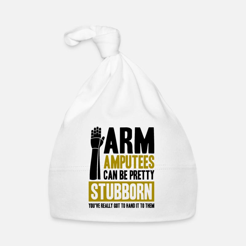 arm Amputees can be pretty Baby Bio-Mütze
