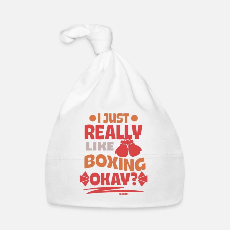 J’aime vraiment la boxe d’accord Bonnet bio Bébé