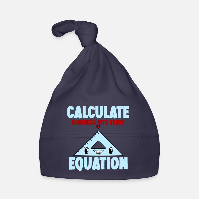 Calculer la gentillesse dans chaque équation 4 Bonnet bio Bébé