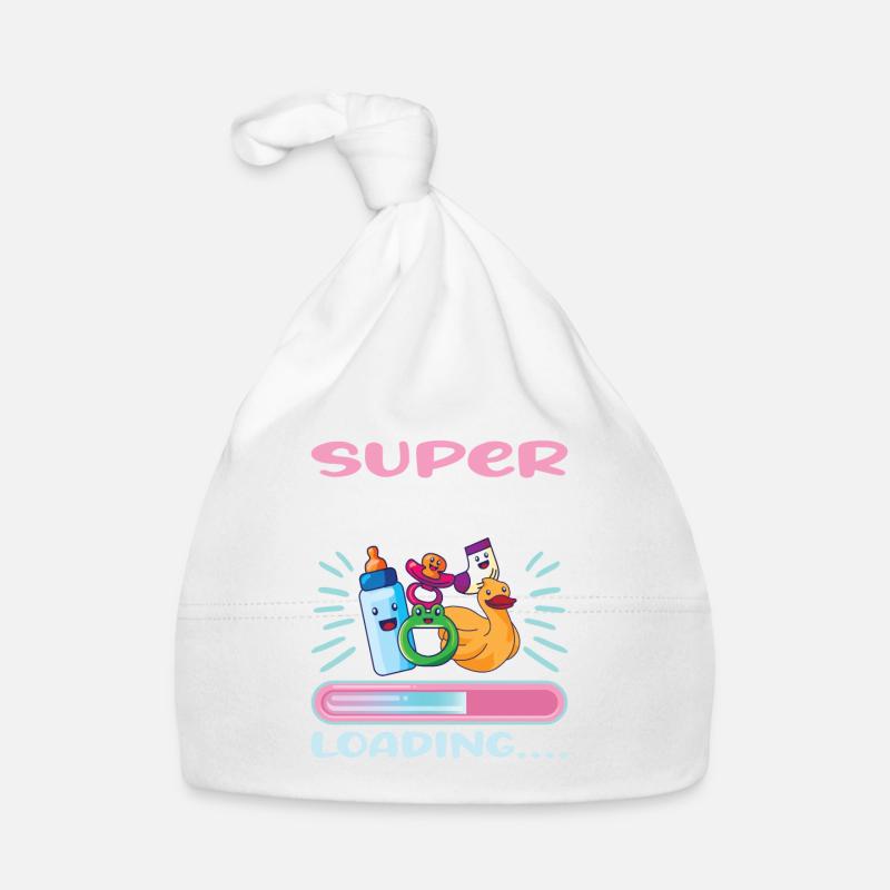 Super Zia 2023 Loading.... Baby Bio-Mütze