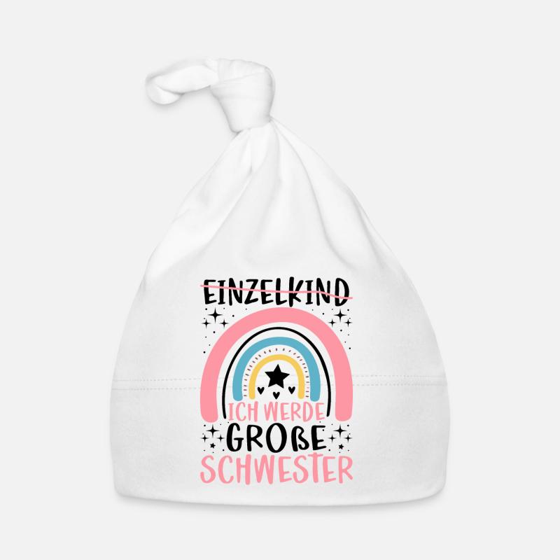 Ich Werde Große Schwester Baby Bio-Mütze