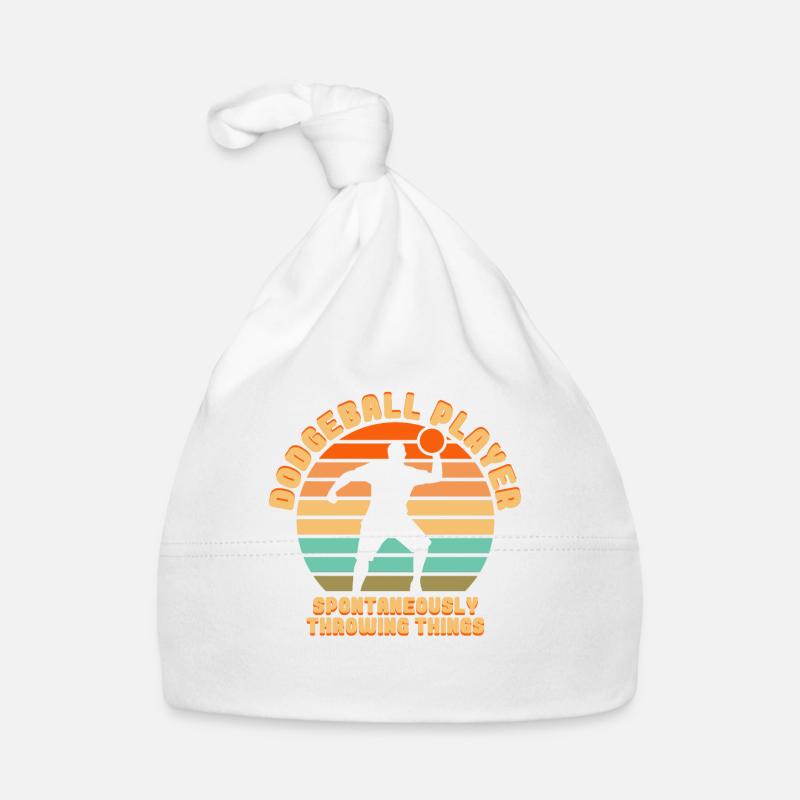 Spontaneously Throwing Things Organic Baby Cap