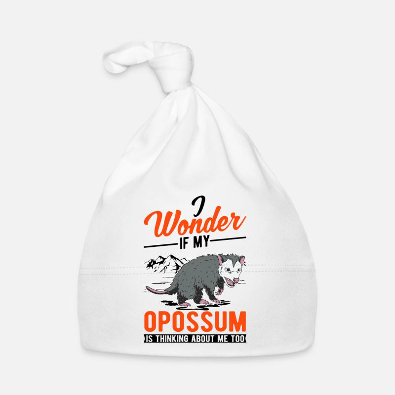 Opossum Geschenk Possum Beutelratte Baby Bio-Mütze