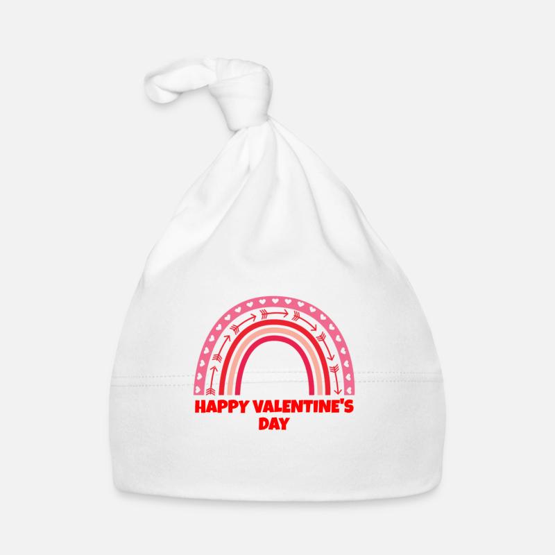 Valentinstag, Valentinstag, Valentinstag Baby Bio-Mütze
