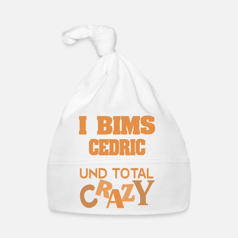 Crazy Cedric Organic Baby Cap