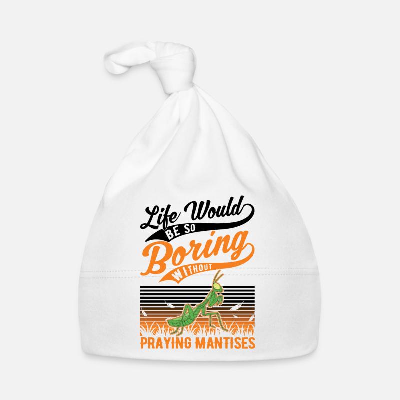 Praying mantis Gift Mantis Mantis Organic Baby Cap