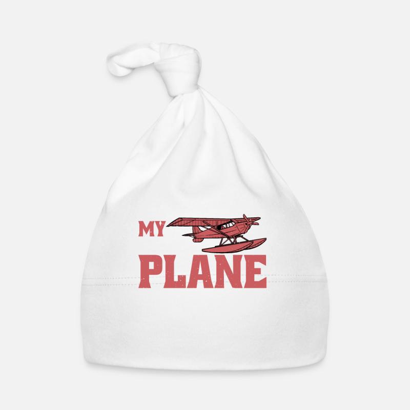 My First Plane Ride 54 Organic Baby Cap