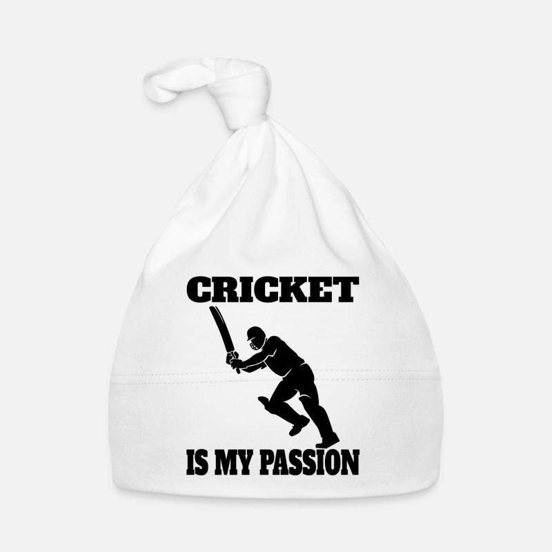 Équipe de cricket Équipe de cricket Bonnet bio Bébé