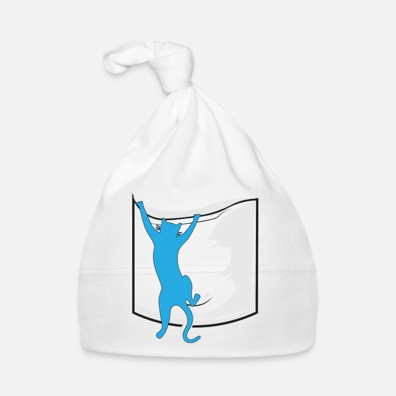 chat dans votre poche Bonnet bio Bébé