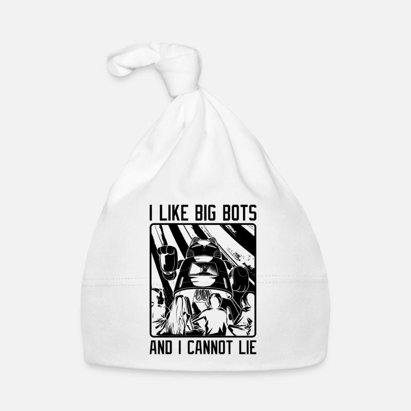 J’aime Big Bots Robotics Cyborg Robotics Engineer Bonnet bio Bébé