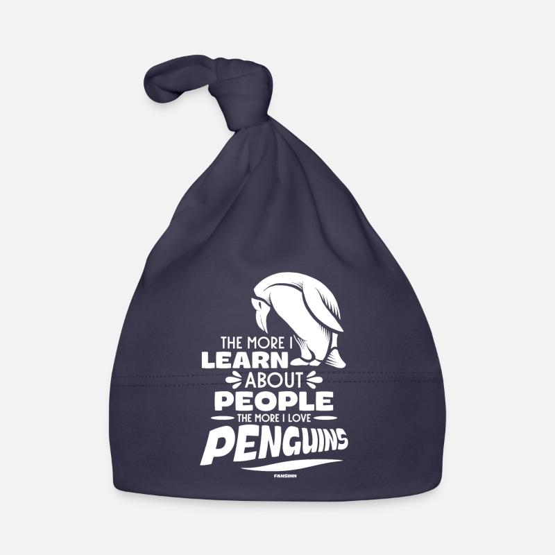 Plus j’en apprends sur les gens, plus j’aime Peng Bonnet bio Bébé