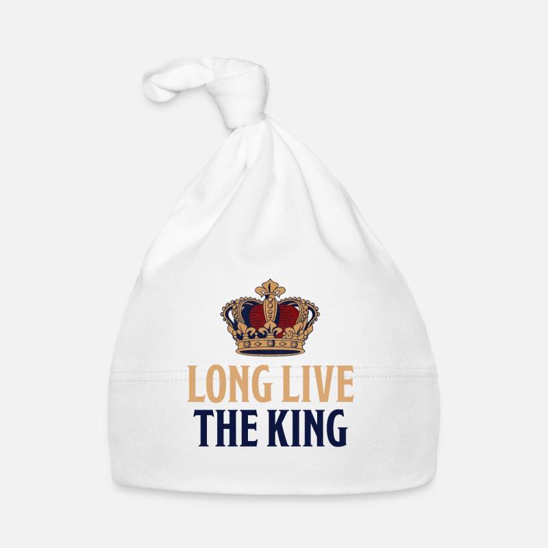 Long Live King Charles Third Coronation 2023 Organic Baby Cap