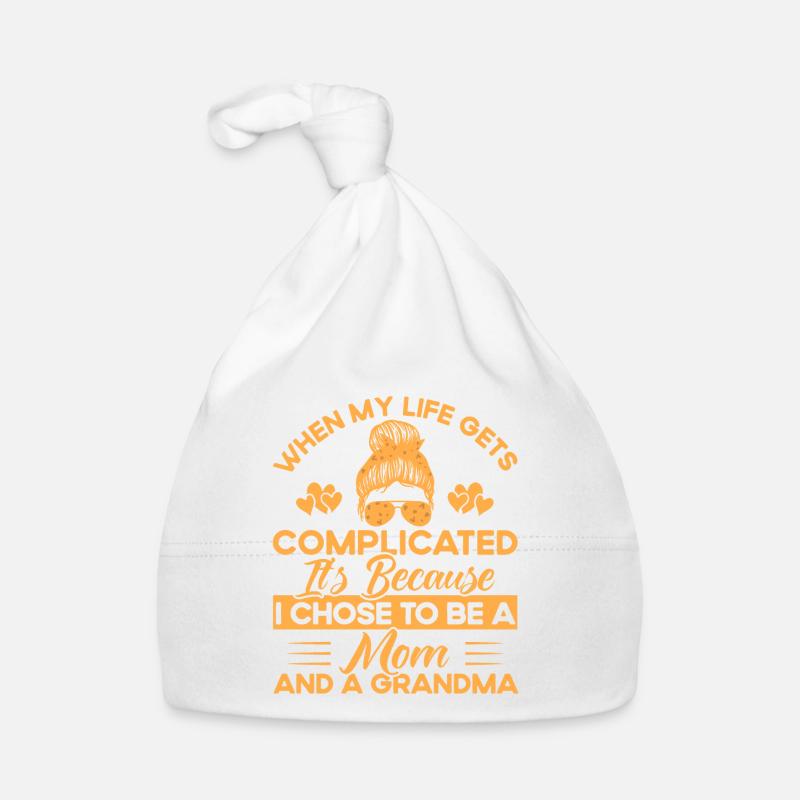 Wenn mein Leben kompliziert wird Mutter & Großmutt Baby Bio-Mütze