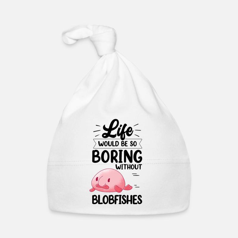 Blobfish would be boring without funny blob fish Organic Baby Cap