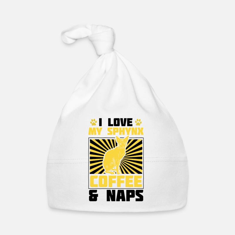 Sphynx-kaffee Und Baby Bio-Mütze