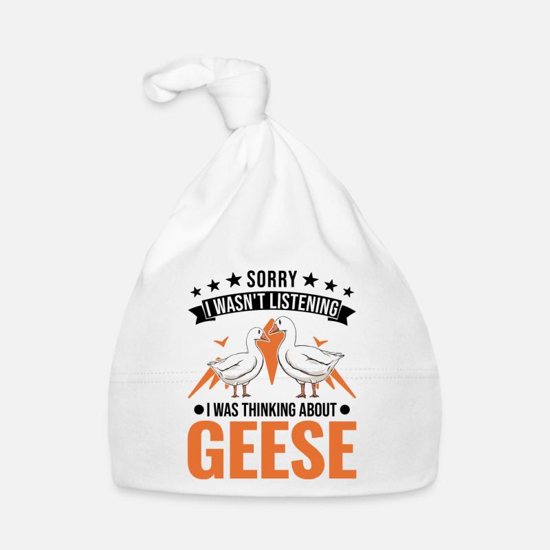 Gänse Geschenk Gänsezüchter Gans Baby Bio-Mütze