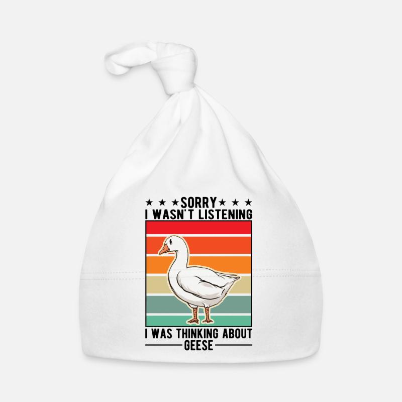 Gänse Geschenk Gänsezüchter Gans Baby Bio-Mütze