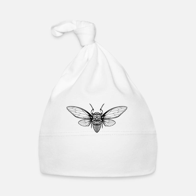 Cicada Cicada Brood Insect Organic Baby Cap