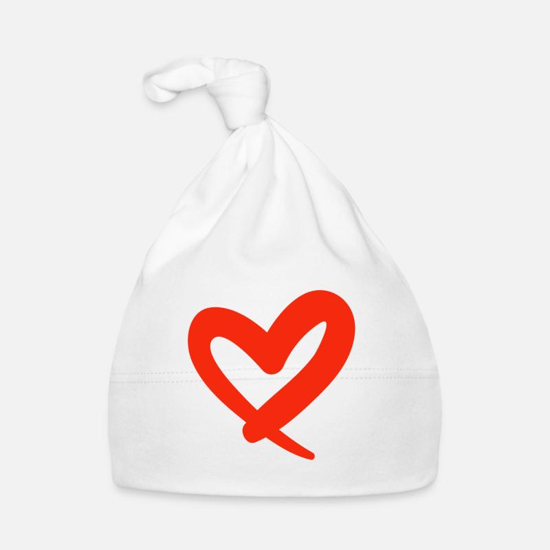 Valentinstag, Valentinstag, Valentinstag Baby Bio-Mütze